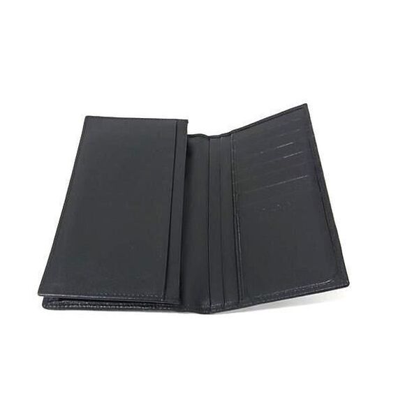 Bvlgari Wallet Octo 284708 Black Leather Men's Bifold Long Wallet - Picture 4 of 6